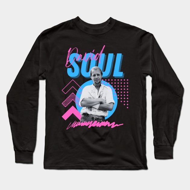 David soul***original retro Long Sleeve T-Shirt by OtakOtak